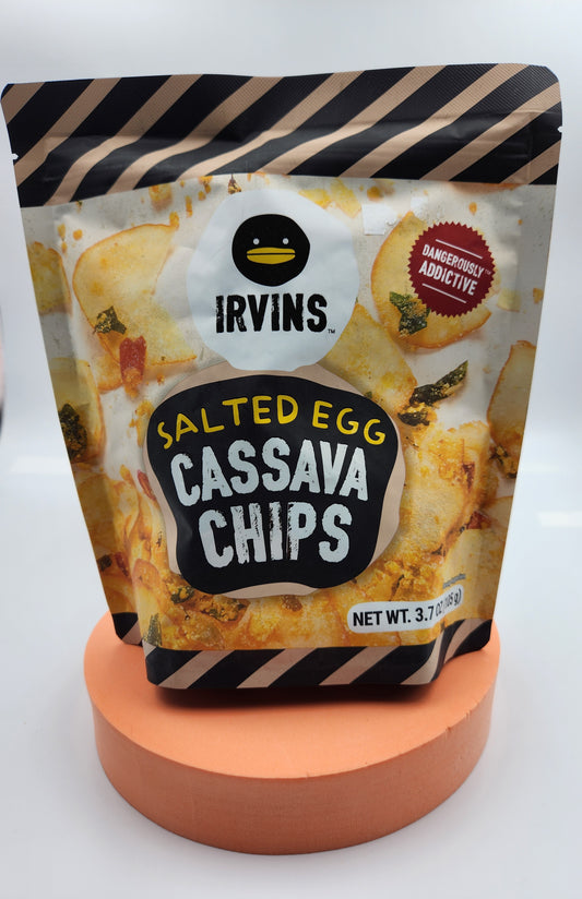 IRVINS Salted Egg Cassava Chips