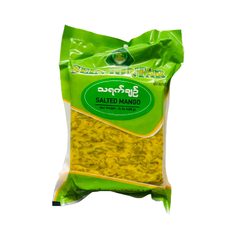 Sein Hintar Salted Green Mango (သရက်ချဉ်) 400g