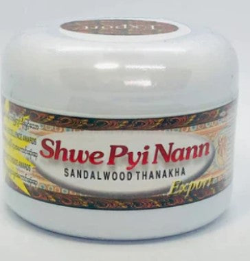 Shwe Pyi Nan Shinmadaung Sandalwood Paste ရွှေပြည်နန်း  နံ့သာဖြူ သနပ်ခါး ဗူး အသေး