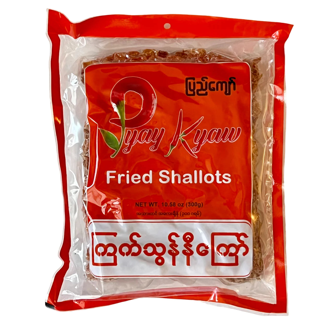 Pyay Kyaw Fried Shallots (ပြည်ကျော် ကြက်သွန် နီ ကြော်) (300 g)