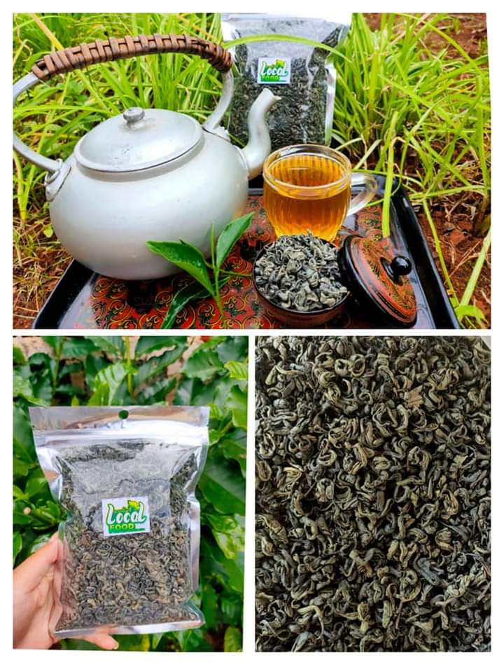 Taung Paw Localfood Green Tea-- တောင်ပေါ်ဒေသစာ ရဲ့ လက်ဖက်ခြောက် တစ်ထုပ်