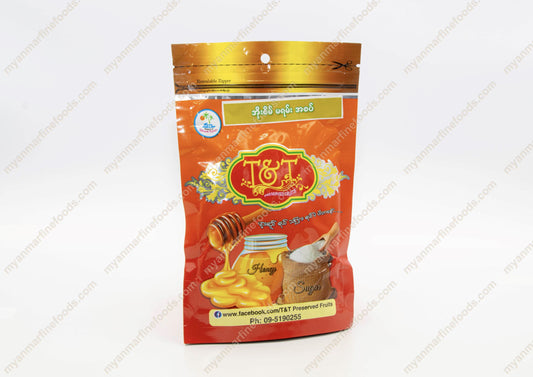 T&T Preserved Fruits Spicy Marian -- အိုးစိမ်မရမ်း အစပ် (Zip) 200g