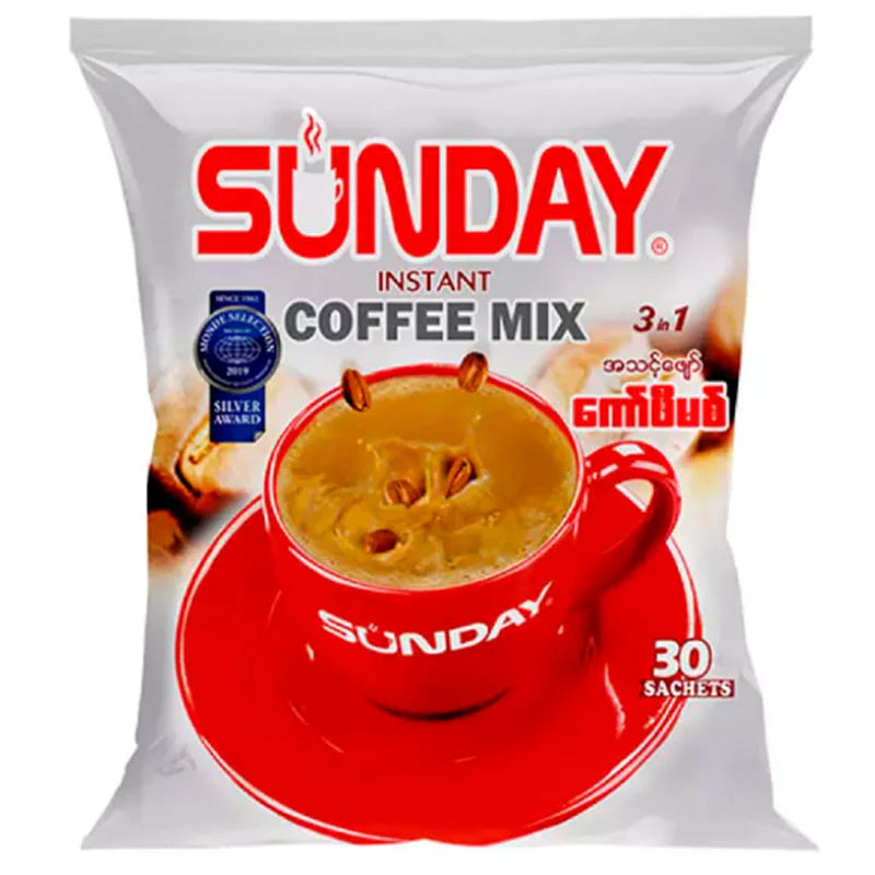 Sunday Instant Coffee Mix 3 in 1 (မြန်မာဆန်းဒေး ကော်ဖီ) (750 g)